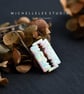 Halloween Razor Blade Opal Necklace with Sterling Silver Chain - Image 3
