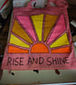 Hand painted tote bags 