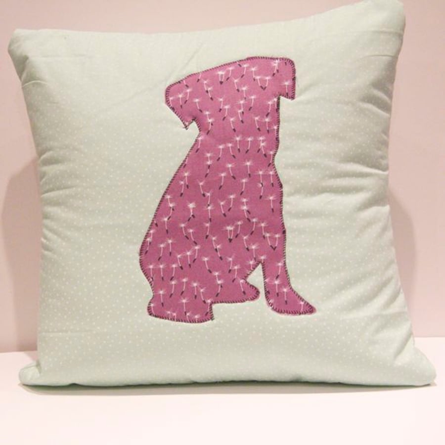 Applique Dog Cushion