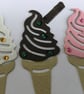 Any occasion card. Just for you card,  ice cream card. Birthday card.  Ref 014.  - Image 3
