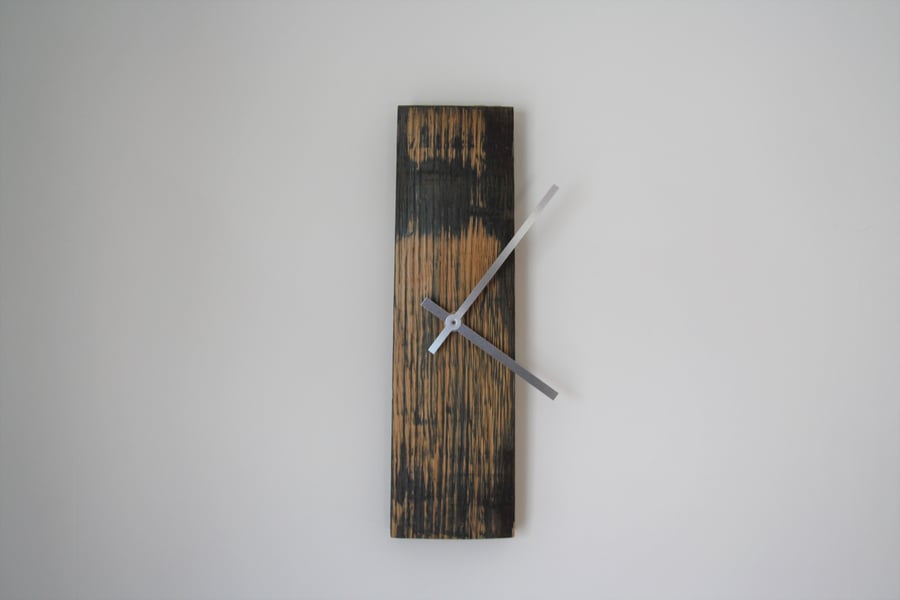 Short Barrel Stave clock