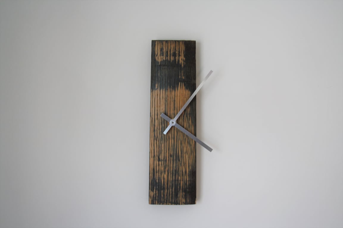 Short Barrel Stave clock