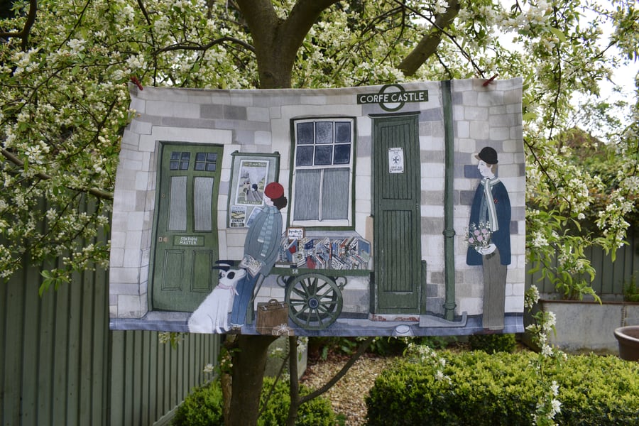 Welcome Home Tea Towel