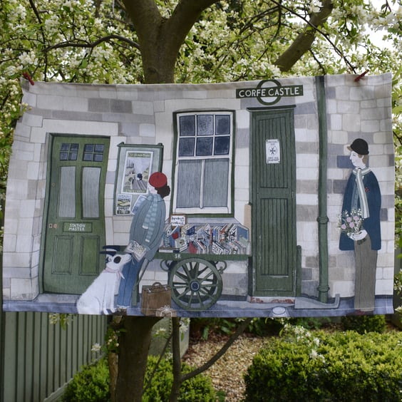 Welcome Home Tea Towel