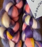 100g Blended, Combed Wool Tops for Spinning or Felting - Midnight Sun - Image 3