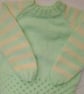 Children's Hand Knitted Jumper with a Honeycomb Pattern, Children's Clothes - Image 3