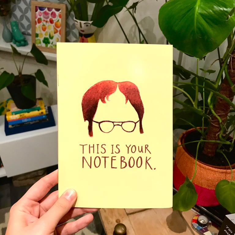 Dwight Schrute The Office A5 Sketchbook Notebook