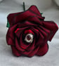 The Vampire Skull Ribbon Rose - Long Stem Artificial Flower Gift. - Image 7