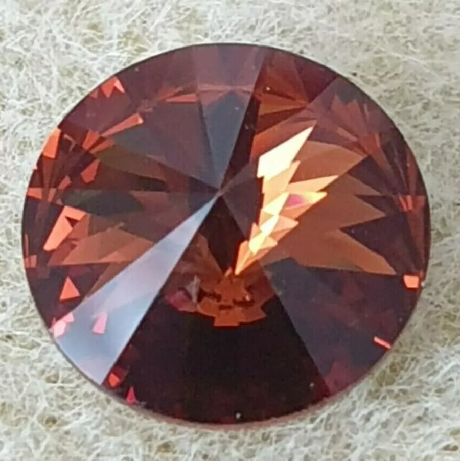 6 Quality Rivoli Crystal 12mm 