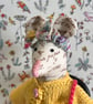 Handmade Little Cloth Mouse - Image 2