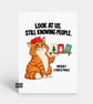 Funny Christmas Card For Him Or Her - Look At Us