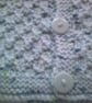 18 inch Blue Round Neck Cardigan - Image 3