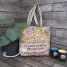 Eco-Friendly Tote Bag Handmade from Upcycled Materials Unique Sustainable Bag.