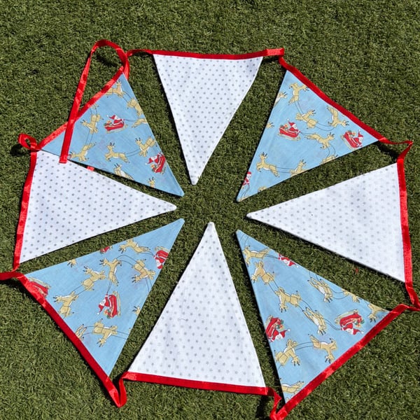 Handmade Christmas Bunting 