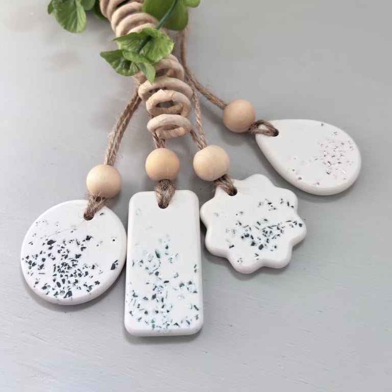 Hanging Fragrance Stone Diffuser - Choice of 4 Designs