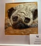 Pug Wool Painting