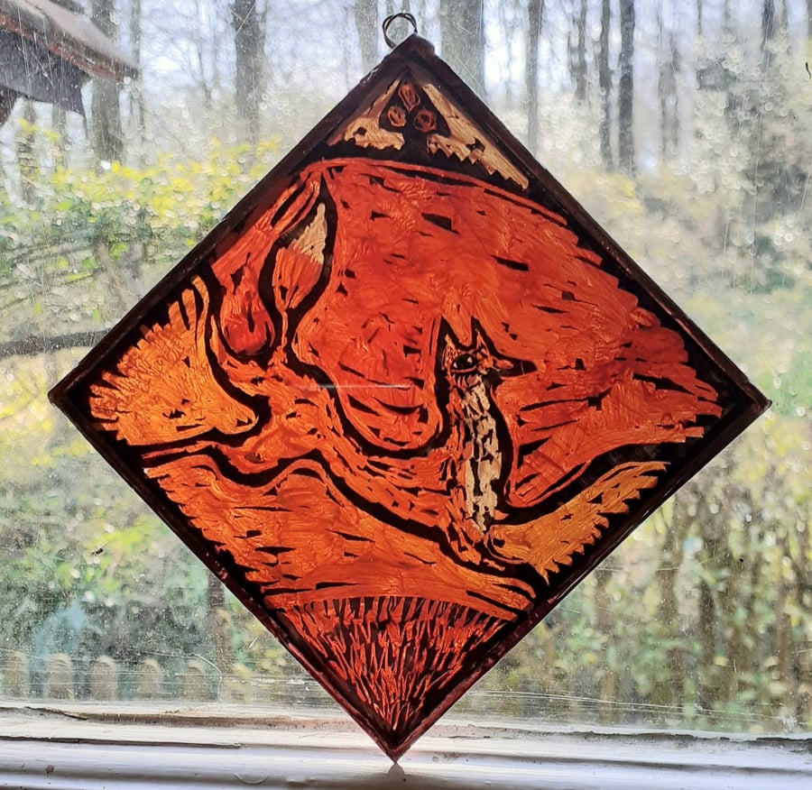 FOX SUNCATCHER  or WALLHANGING
