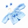 Blue Embroidered Cardigan- reserved for Ali