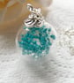 Babies Breath Flower Necklace - Image 2