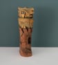 Hand Carved Owl on a Trunk