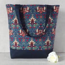 Tote bag, shopping bag, floral, William Morris