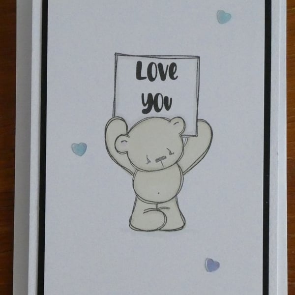 Bear Love You Card