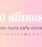Child  friendly non toxic classic slime