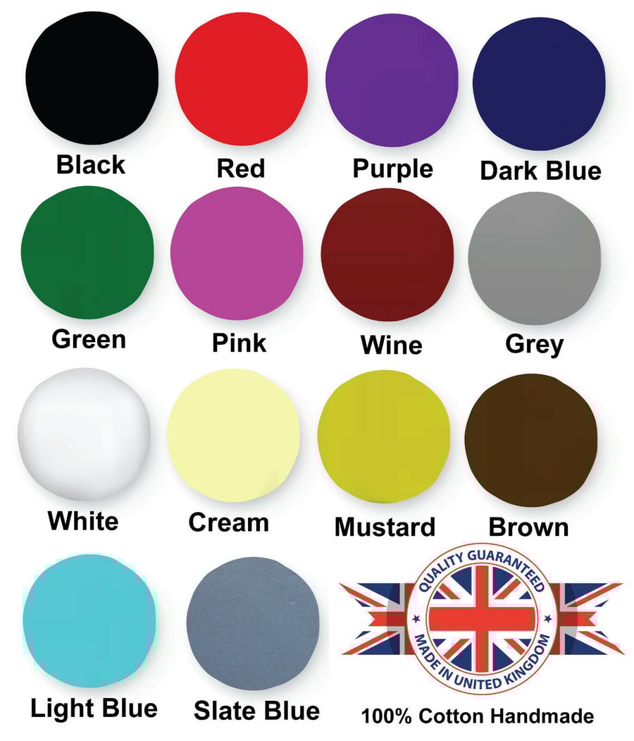 Plain round cushion cover, Plain round cover, round coloured cushion cover