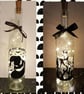 Nightmare Before Christmas Jack Oogie Boogie Themed Bottle Lamp (2 designs avail