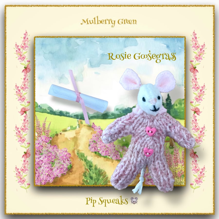 Rosie Goosegrass - a Baby Pip Squeak from Mulberry Green 