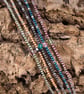 Bracelet dainty sterling silver & Swarovski glass pearl symmetric pattern  - Image 8