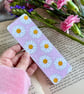 Spring Daisy Pink Bookmark, Plant Bookmark, Floral Bookmark. - Image 1