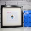 KNIGHT RIDER - FRAMED CUSTOM LEGO MINIFIGURE - THE HOFF - AWESOME