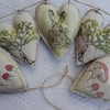 Hare and Hearts - 56 cm - Bunting, wall hanging