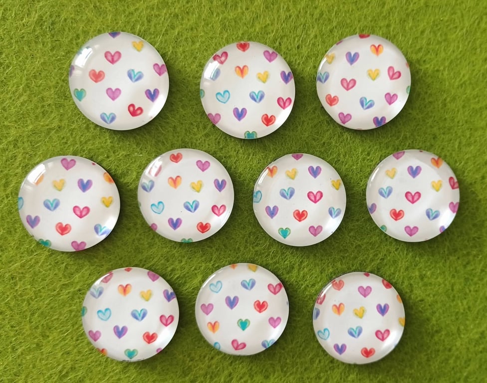 Love Heart Fridge Magnets