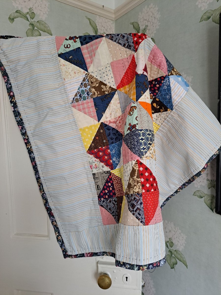 Young child's scrap quilt