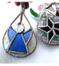 Teardrop Decoration Angel Stained Glass Suncatcher Christmas
