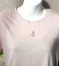  Ruby Owl Necklace Sterling Silver Hallmarked Handmade Gem Owl - Image 5