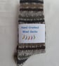 Hand-cranked Knitted Ribbed Wool Socks Size 4 to 5 - Image 5