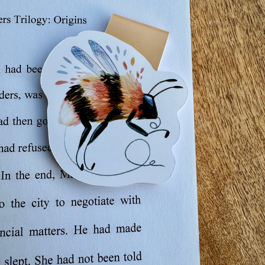 Magnetic Bookmarks Bumble Bee