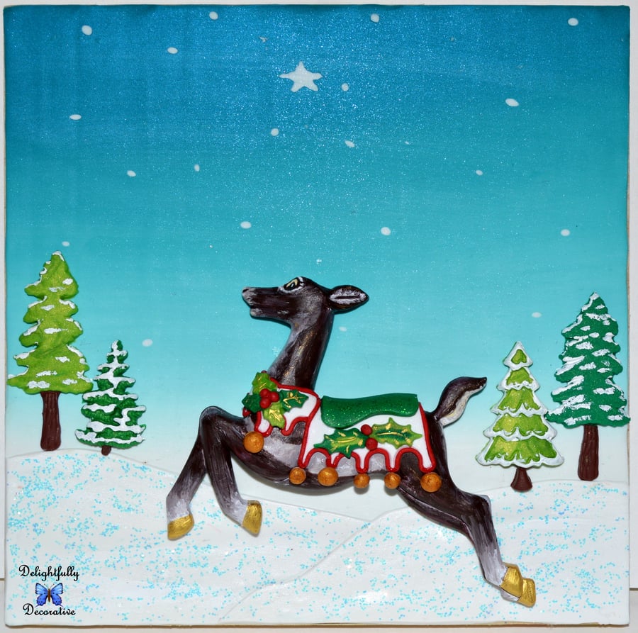 Reindeer Doe (Christmas Holly Queen)