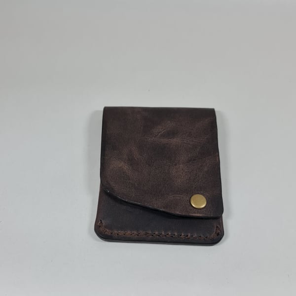 Slimlime compact full-grain Leather wallet