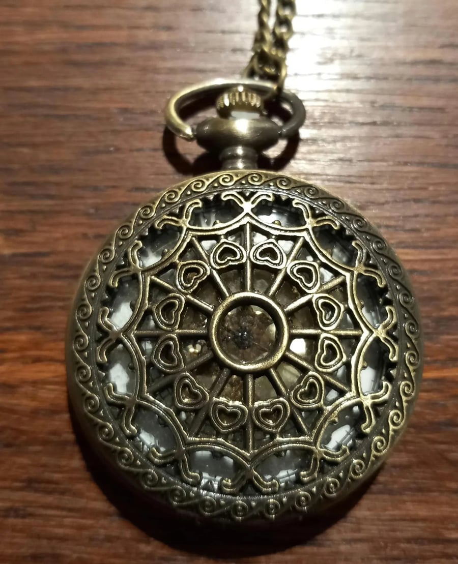 Love heart watch Handmade OOAK