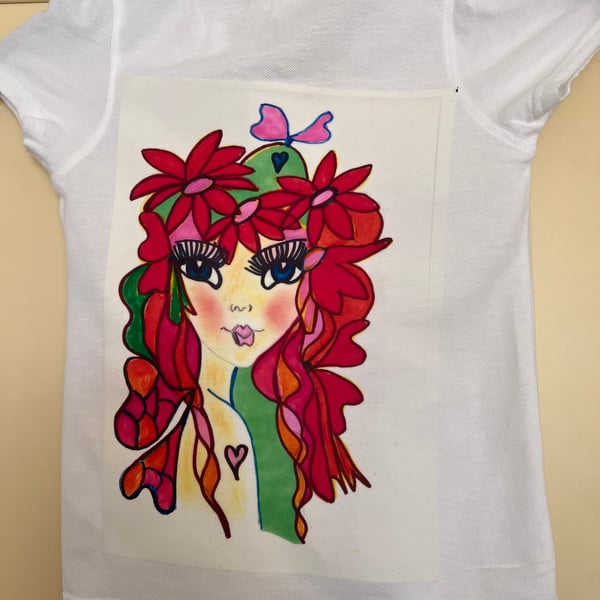 Up-Cycled Fairy T Shirt