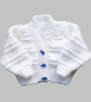 KNITTING PATTERN PDF Garter Ridge Cardigan for Baby