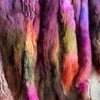 Faery fluff spinning felting fibre pack ooak mixed fibres 100g