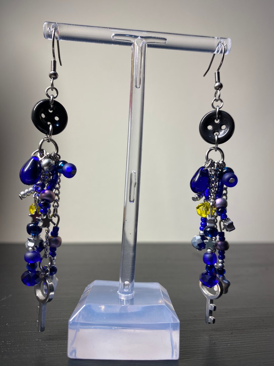 Coraline inspired earrings 