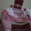 RESERVED FOR DODO - Pink Patchwork Duffle Bag