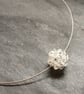 Beaded Crystal Snowball Pendant - Image 2
