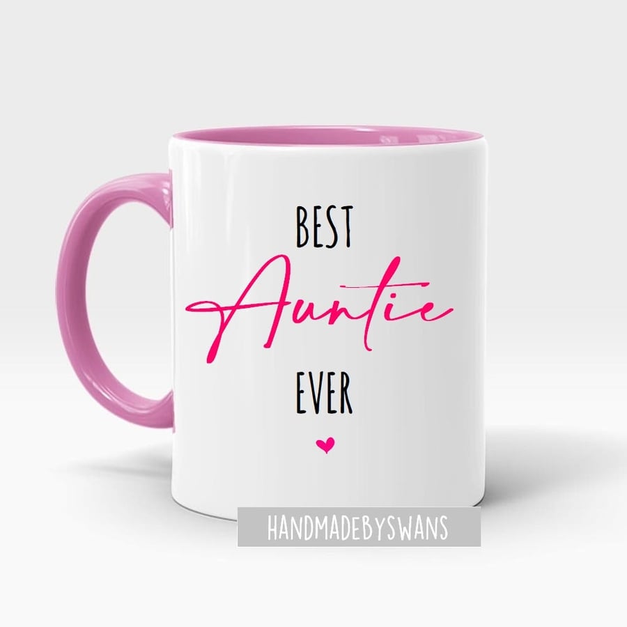 Best Auntie ever mug, gift for Auntie birthday, gifts for women, Auntie birthday